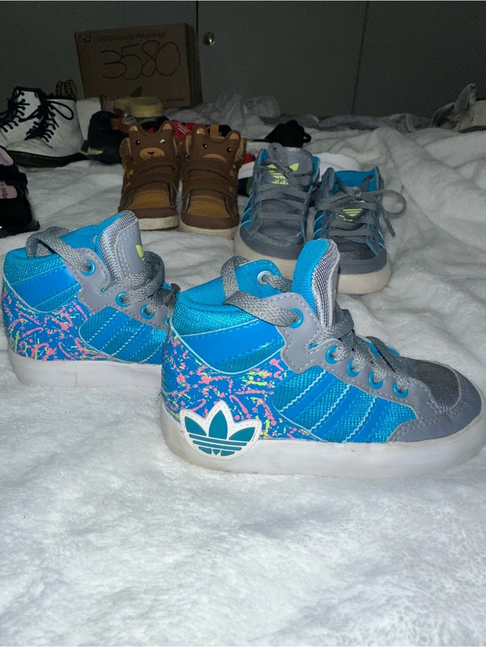 Bundle of SIX pair of adidas Kids Sneakers - Picture 2 of 16